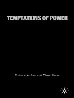 cover image of Temptations of Power